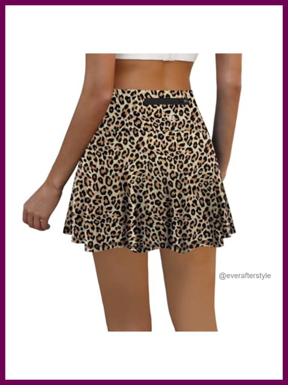Pleated Tennis Skort High Waisted Golf Skirt Built-in Shorts Pockets